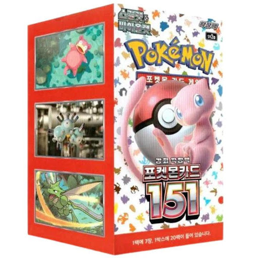 Korean] 151 Pokemon TCG Booster Box  Raptor Games