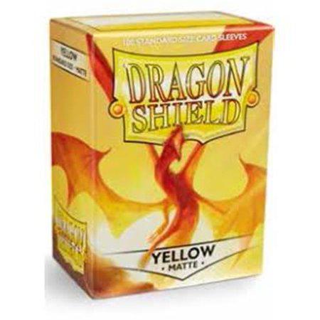 Dragon Shield: Sleeves – Matte – Yellow