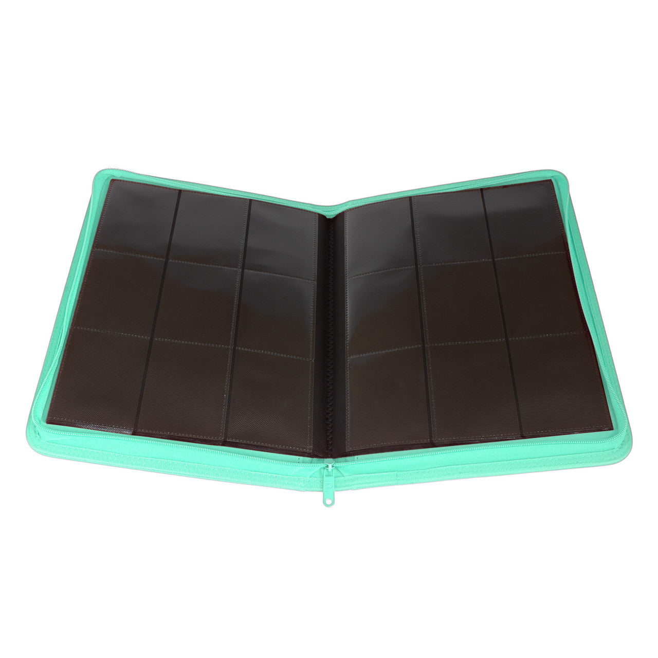 Palms Off Gaming - Collector's Series 9 Pocket Zip Binder - 360 - Turquoise