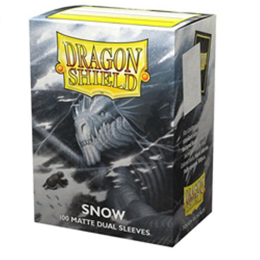 Dragon Shield: Sleeves – Matte Dual – Snow