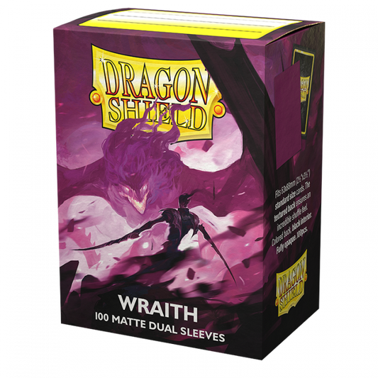 Dragon Shield: Sleeves – Matte Dual – Wraith