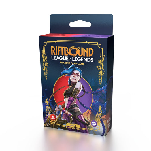 PREORDER Riftbound: League of Legends TCG – Champion Deck Display – Set One: Origins – Jinx