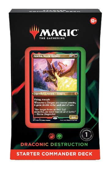 Magic: The Gathering: Starter Commander Deck - Draconic Destruction