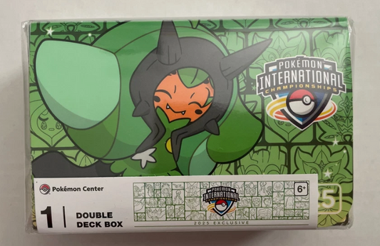 Pokemon Center: EUIC London 2025 Exclusive Ogerpon Double Deck box