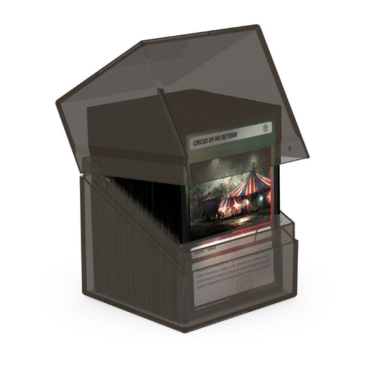 Ultimate Guard: Boulder 100+ Deck Box - Clear: Onyx