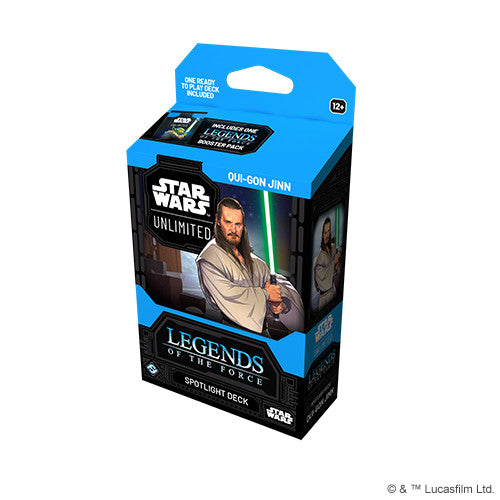 Star Wars Unlimited - Legends of the Force Spotlight Deck - Qui-gon Jinn