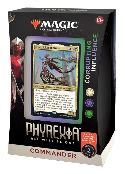 Magic the Gathering: Phyrexia All Will Be One Corrupting Influence Commander Deck