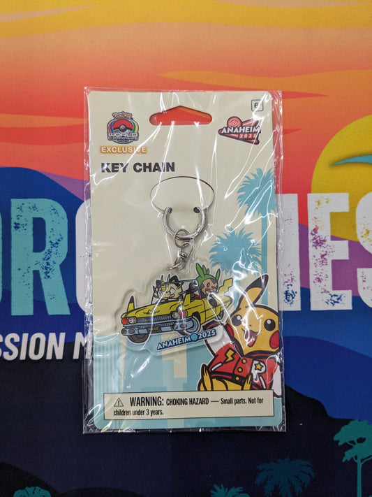 POKEMON CENTER Anaheim World Championship 2025 Key Chain
