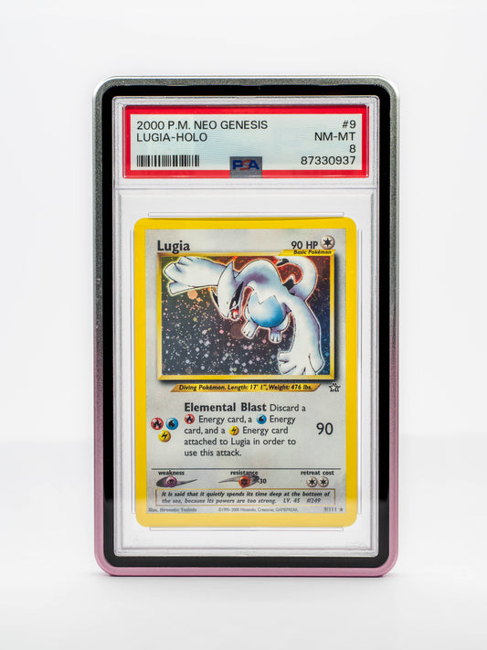 Gradient Forge Case (V2) - PSA Style - SILVER & PINK