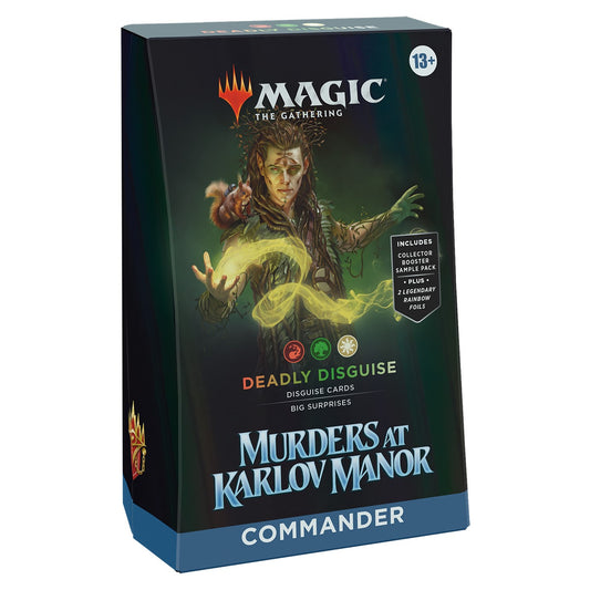 Magic: The Gathering Karlov Mansion Murder Commander Deck - Deadly Disguise