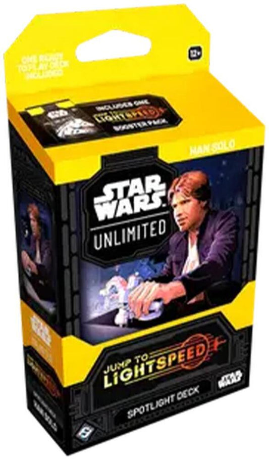 Star Wars: Unlimited TCG Jump to Lightspeed Han Solo Spotlight Deck