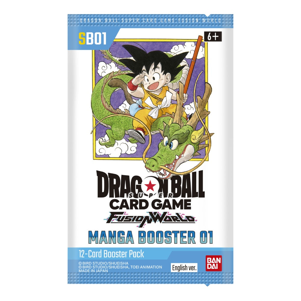 SB01 Dragonball Fusion World Manga Booster Pack