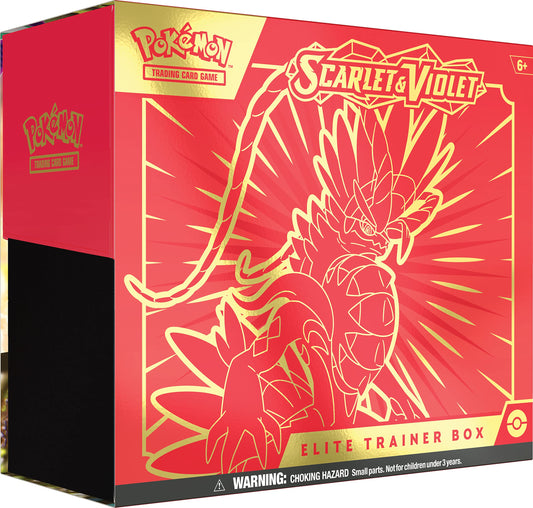 Pokemon TCG: Scarlet & Violet Base Elite Trainer Box - Scarlet