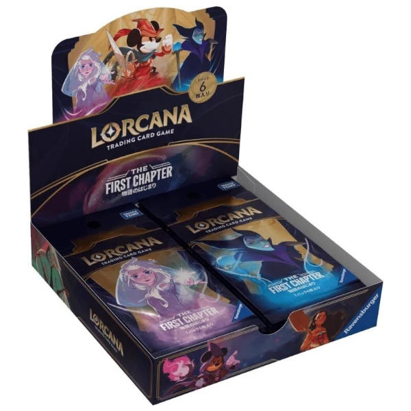lorcana booster box opening Japanese] The First Chapter Disney Lorcana Booster Box – Raptor Games