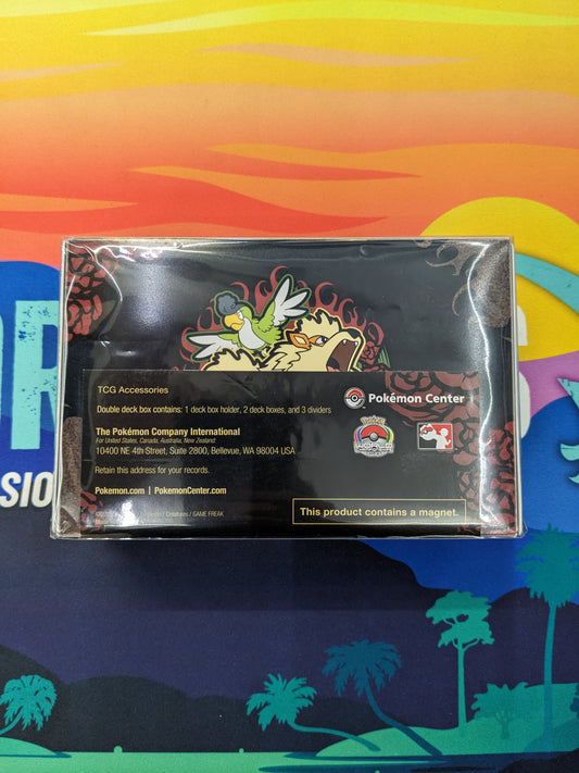 POKEMON CENTER Anaheim World Championship 2025 Arcanine Double Deck Box