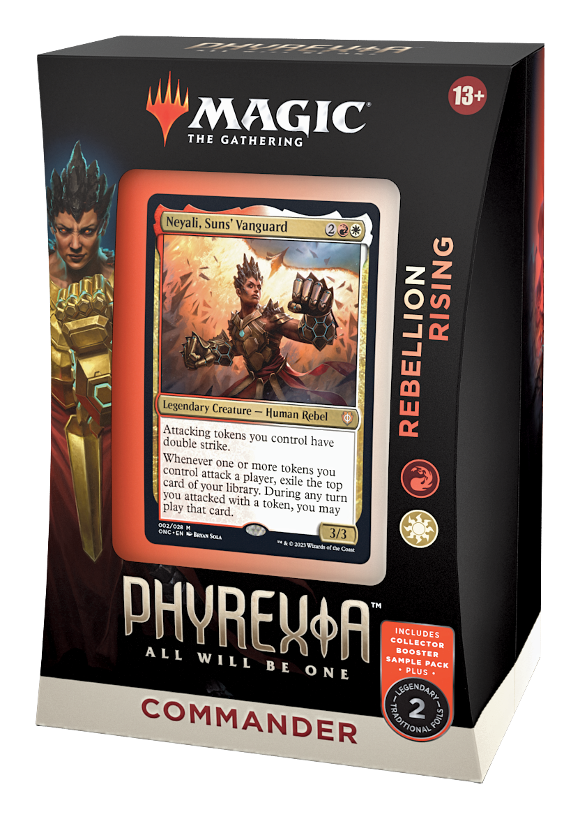 Magic the Gathering: Phyrexia All Will Be One Rebellion Rising Commander Deck
