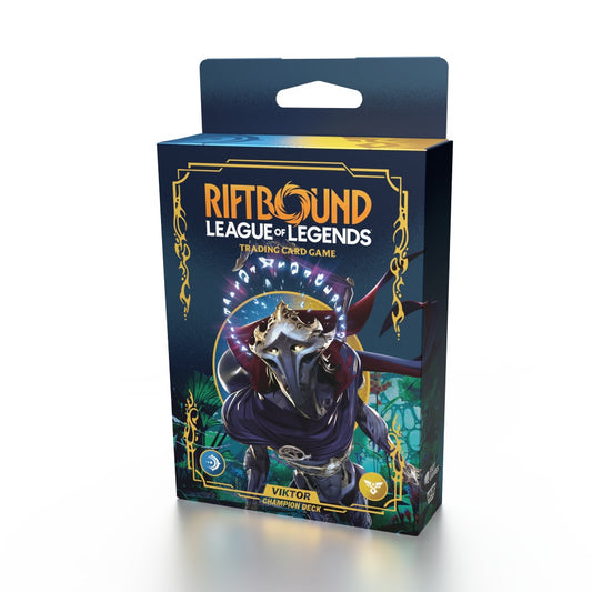 PREORDER Riftbound: League of Legends TCG – Champion Deck Display – Set One: Origins – Viktor