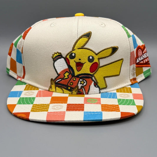 POKEMON CENTER World Championship 2025 SoCal Pikachu Flat Brim Hat