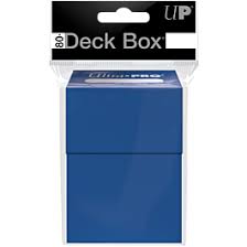 Ultra PRO Standard Deck Box, 80 Count Deck Box - Pacific Blue