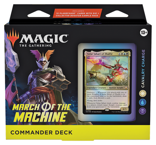 Magic the Gathering: March of the Machine Cavalry Charge Commander Deck