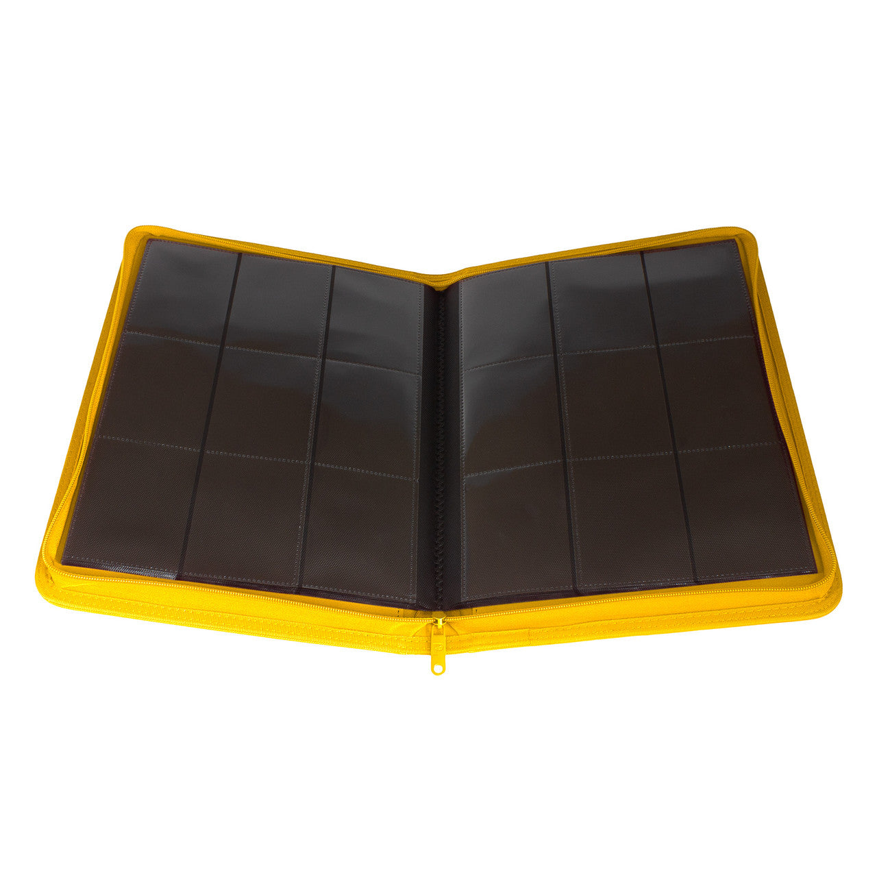 Palms Off Gaming - Collector's Series 9 Pocket Zip Binder - 360 - Yellow