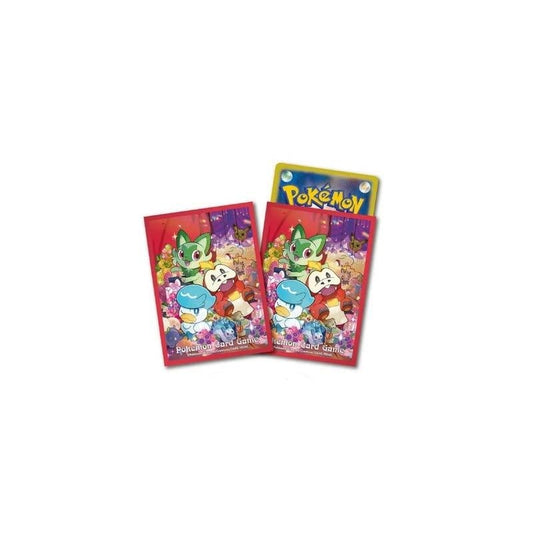 Pokemon Center: 64ct Card Sleeves Sprigatito Fuecoco Quaxly Gift