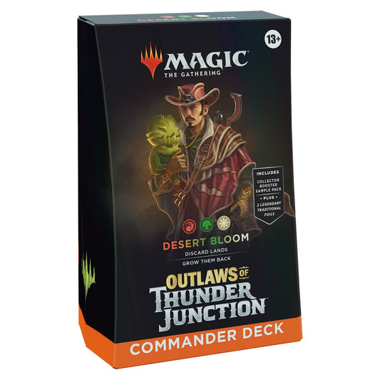 Magic: The Gathering: Outlaws of Thunder Junction Commander Deck - Desert Bloom