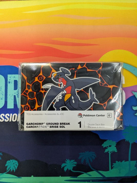 POKEMON CENTER Garchomp Double Deck Box