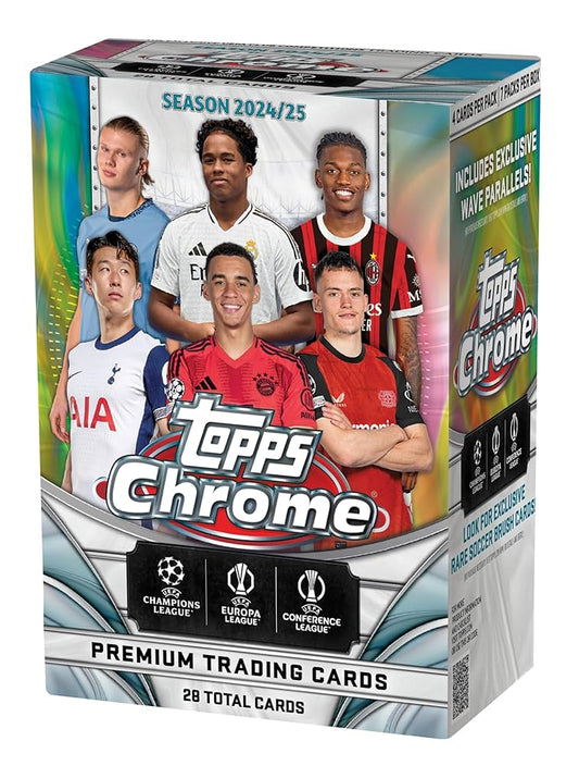 2024/25 Topps Chrome UEFA Club Competitions Value Box