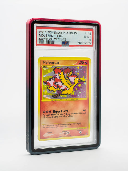 Gradient Forge Case (V2) - PSA Style - RED & BLACK