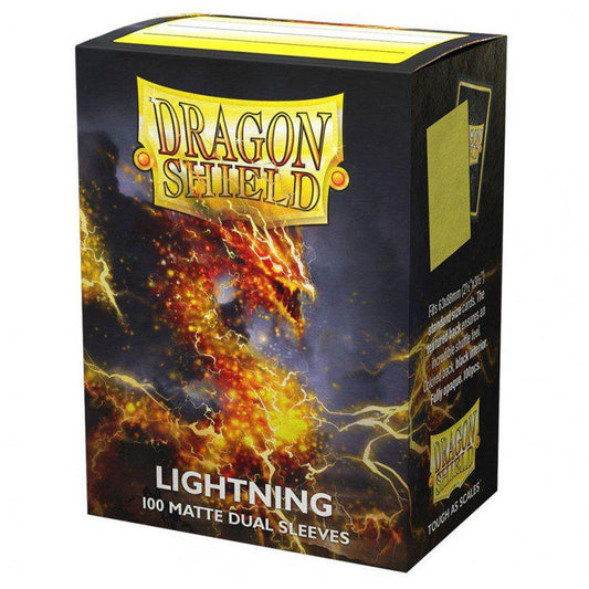 Dragon Shield: Sleeves – Matte Dual – Lightning