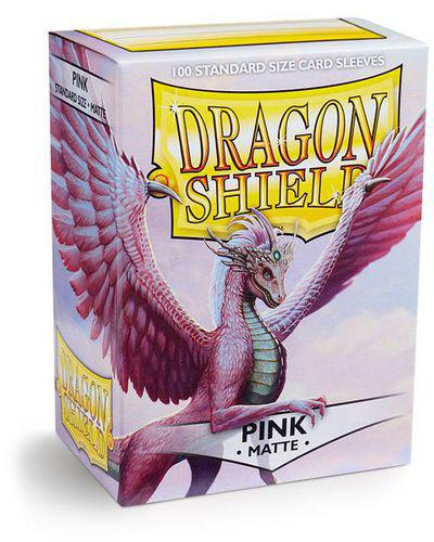 Dragon Shield: Sleeves – Matte – Pink