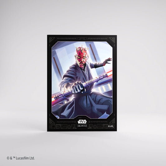 Gamegenic Star Wars Unlimited Premium Art Sleeves - Darth Maul