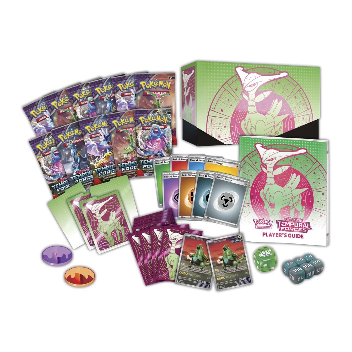 POKEMON CENTER Temporal Forces (Iron Leaves) Elite Trainer Box