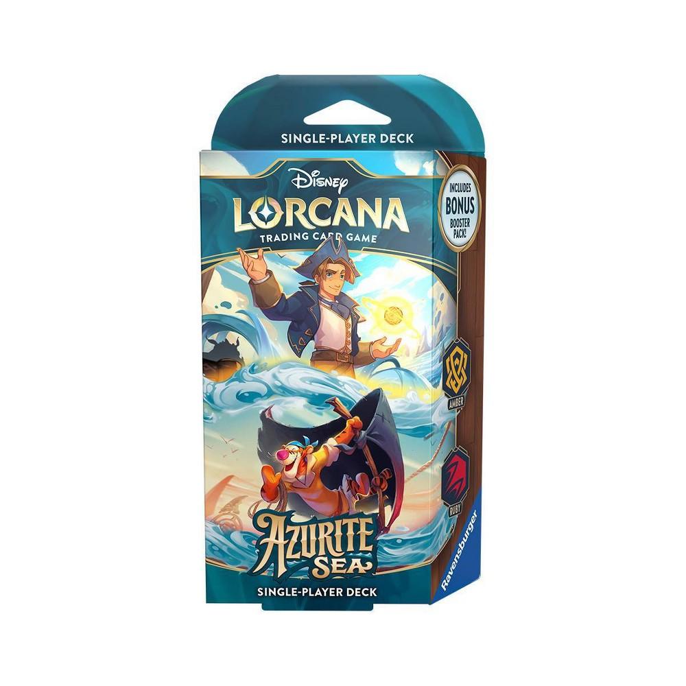 Disney Lorcana TCG | Azurite Sea Amber and Ruby Single-Player Deck Raptor Games Disney Lorcana TCG | Azurite Sea Amber and Ruby Single-Player Deck Raptor Games