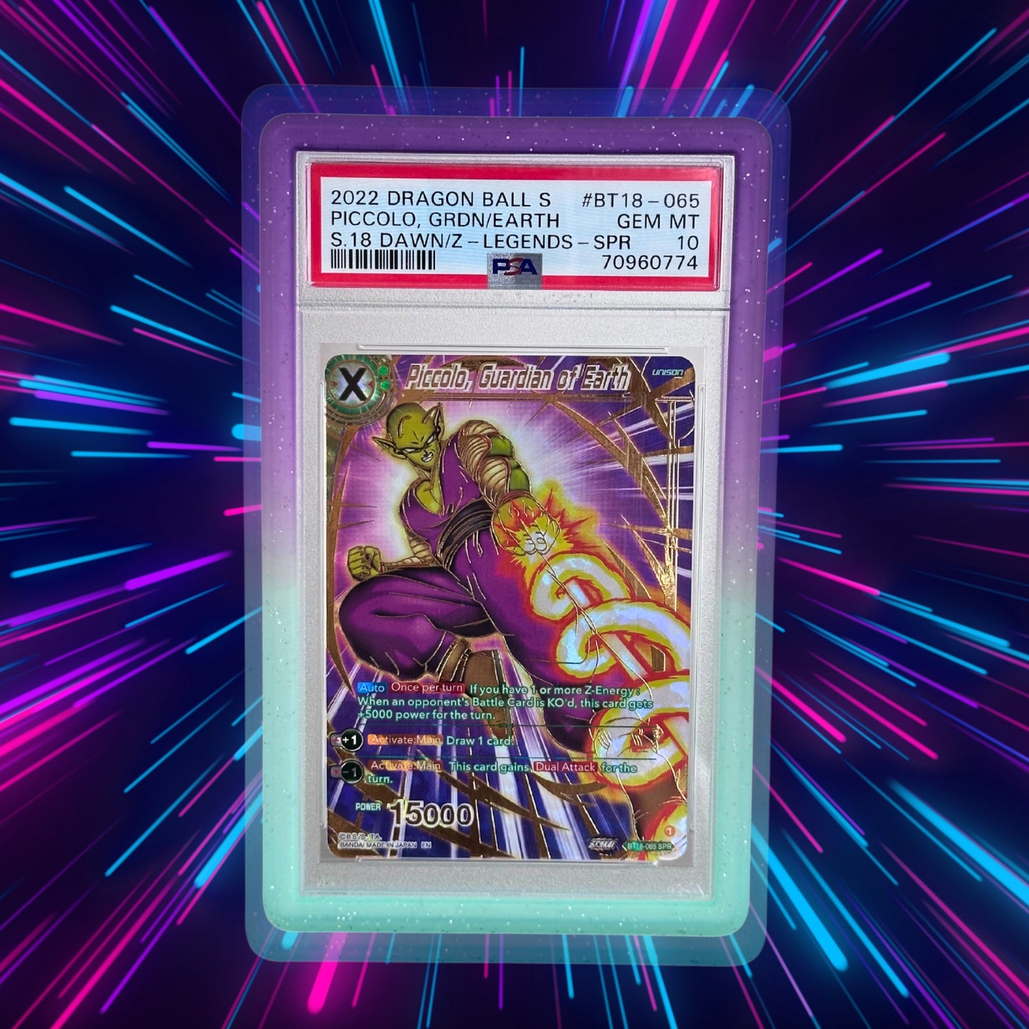 Gradient Series Guardian Bumper - PSA Style - Neon Skies