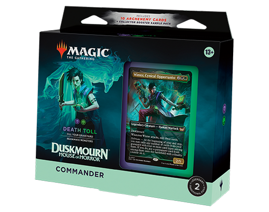 Magic: the Gathering: Duskmourn: House of Horror Commander Deck - Death Toll