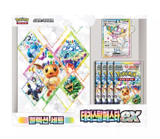 Pokemon TCG - Terastal Espeon Promo Box Set - Korean Raptor Games Pokemon TCG - Terastal Espeon Promo Box Set - Korean Raptor Games