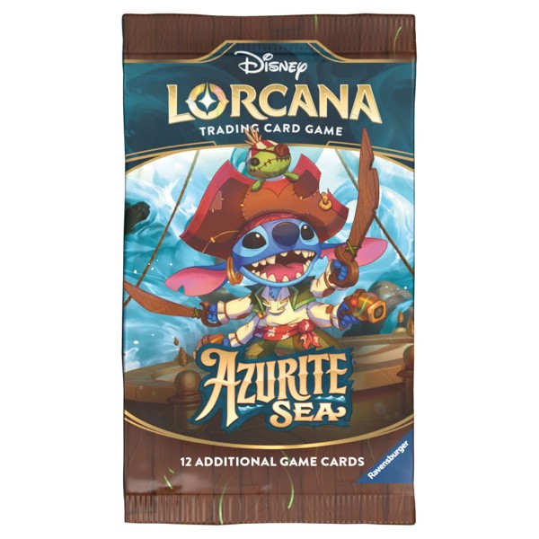 S6 Azurite Sea Booster Pack - Disney Lorcana