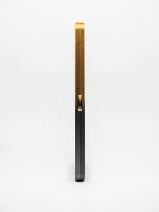 Gradient Forge Case (V2) - PSA Style - BLACK & GOLD