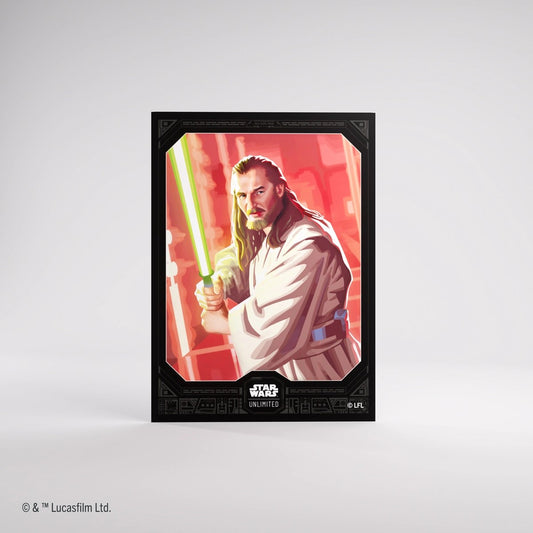 Gamegenic Star Wars Unlimited Premium Art Sleeves - Qui-Gon Jinn