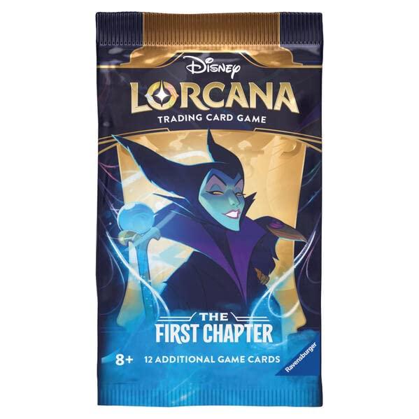 lorcana chapter 1 booster box Disney Lorcana: The First Chapter Booster Box - 24 Packs NEW FACTORY SEALED