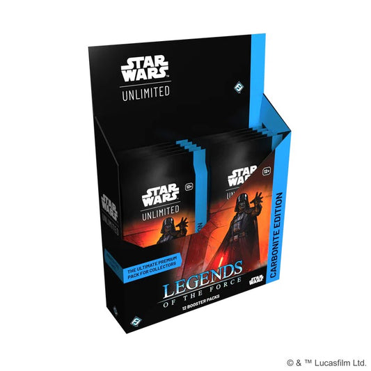 Star Wars: Unlimited - Legends Of The Force CARBONITE Booster Box