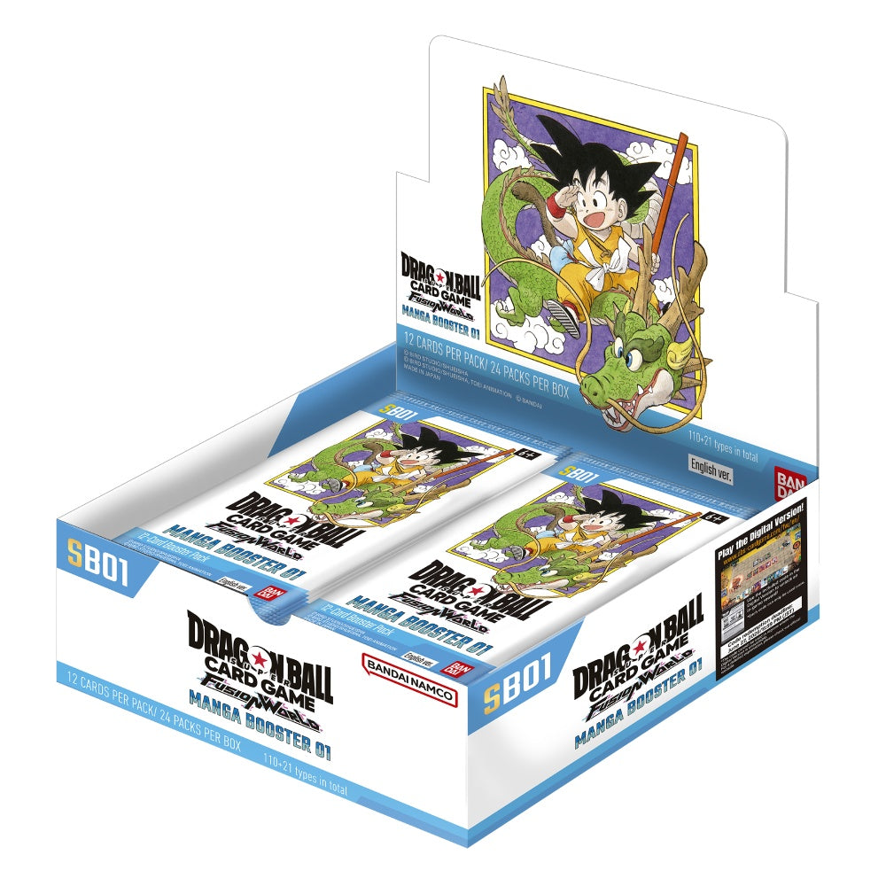 Dragon Ball Super Card Game Fusion World Manga Booster Box SB01