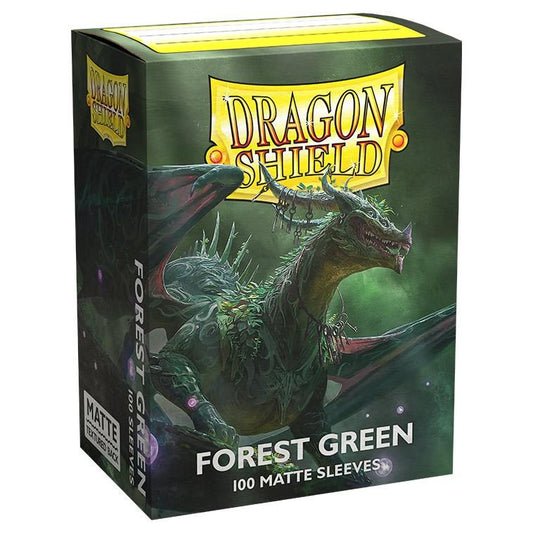 Dragon Shield: Sleeves – Matte – Forest Green