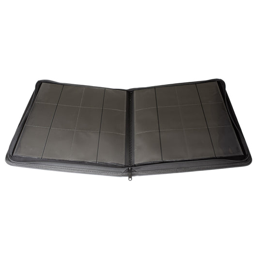 Palms Off Gaming - Collector's Series 12 Pocket Zip Binder - 480 - Black