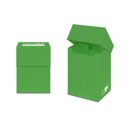 Ultra PRO Standard Deck Box, 80-Count - Lime Green