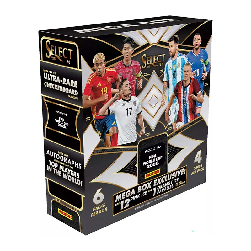 2026 Panini Select Road to World Cup Soccer Mega Box
