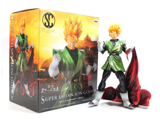 Banpresto Dragon Ball Z Scultures Tenkaichi Budokai Figure NO BOX – Super Saiyan Son Gohan