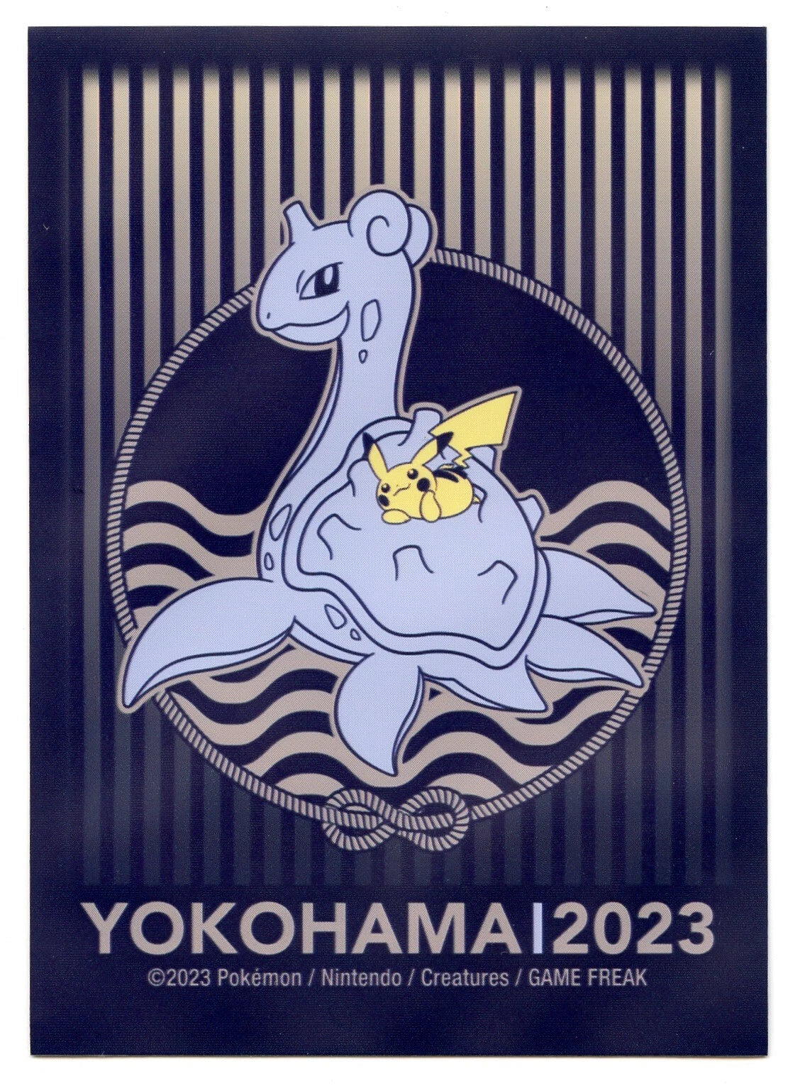 POKEMON CENTER World Championship Yokohama 2023 Lapras Sleeves